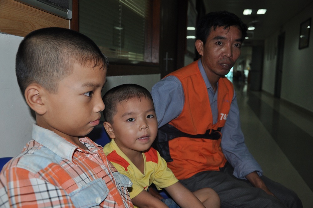 Nếu như các em được lên viện điều trị đều đặn, chất lượng cuộc sống sẽ được đảm bảo như bình thường.