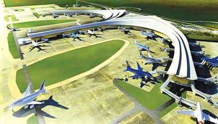 7 loại công trình phải quan trắc khí tượng thủy văn - 1 Mô hình sân bay Long Thành (ảnh minh họa)