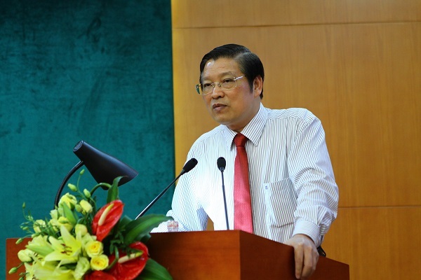Ông Phan Đình Trạc - Trưởng Ban Nội chính Trung ương (Ảnh: Noichinh.vn)