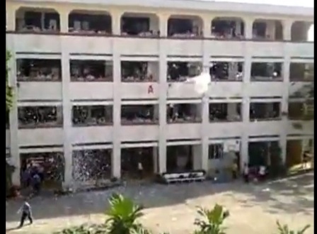 Sở GD-ĐT TPHCM phản hồi vụ học sinh trường Nguyễn Hiền xé giấy - 1 Vụ học sinh Trường THPT Nguyễn Hiền (TPHCM) xé giấy gây xôn xao dư luận.