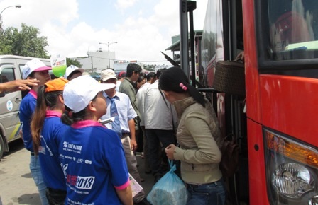 Lượng thí sinh đổ về TPHCM tăng đột biến khi ngày thi đợt 1cận kề.