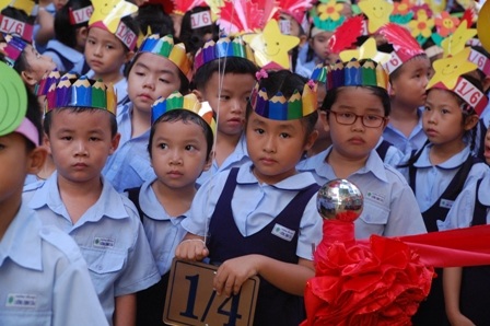 “Heo vàng” háo hức ngày khai giảng - 7 Háo hức ngày dự lễ khai giảng