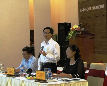 “Phải xác định du lịch là ngành công nghiệp không khói” - 1 Phó thủ tướng Vũ Đức Đam phát biểu chỉ đạo (Ảnh: Minh Lê)