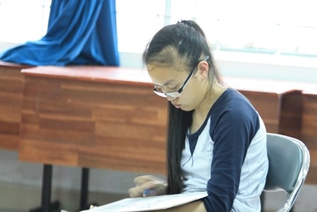 Thời gian về cuối các sĩ tử tỏ ra khá mệt mỏi