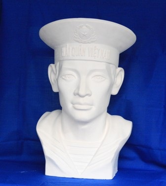 Chân dung chiến sĩ Hải quân vào đề thi vẽ của thí sinh Kiến trúc