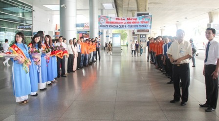 Đội vô địch Robocon châu Á – Thái Bình Dương ngập tràn cảm xúc ngày về - 1 Đội vô địch Robocon châu Á – Thái Bình Dương ngập tràn cảm xúc ngày về