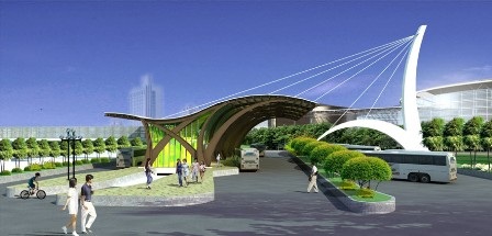 Phối cảnh ga đầu – cuối Rạch Chiếc