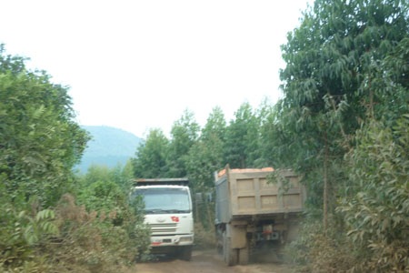 "Loạn" khai thác cát trên sông Rào Trổ - 1