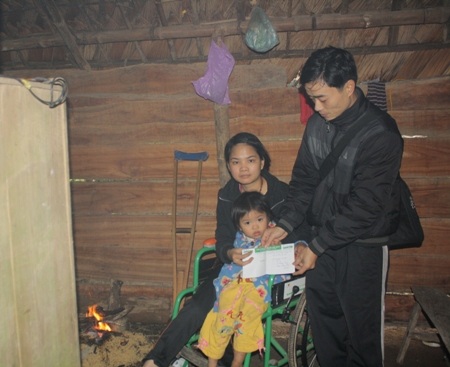 Món quà đầu năm mới đến với gia đình chị Phạm Thị Tâm - 1