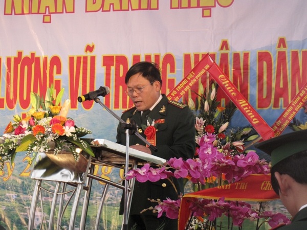 Đồn Biên phòng Cửa khẩu Cầu Treo nhận danh hiệu Anh hùng LLVTND - 3 Đồn Biên phòng Cửa khẩu Cầu Treo nhận danh hiệu Anh hùng LLVTND - 3