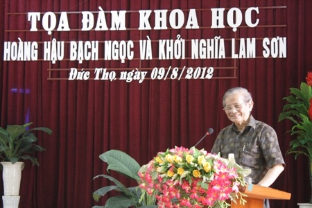 GS Phan Huy Lê khẳng định: