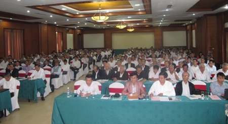 Học viên Hội khuyến học Hà Tĩnh tham dự tập huấn xây dựng nông thôn mới