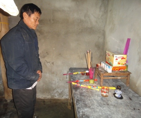 Cháu Phan Trọng Chung đã trút hơi thở cuối cùng