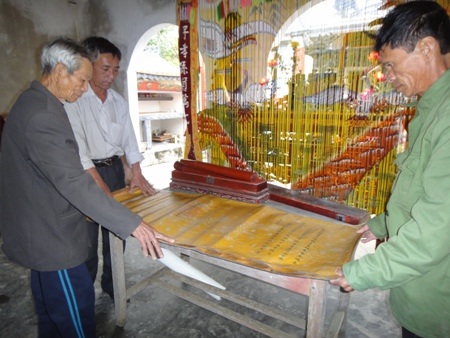 Cả 4 đạo sắc được dòng họ Phạm Văn lưu giữ và bảo quản từ đời này sang đời khác