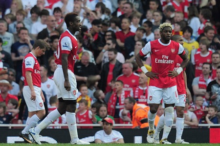 5 lí do Arsenal trắng tay ở mùa giải 2010/2011 - 2 5 lí do Arsenal trắng tay ở mùa giải 2010/2011 - 2
