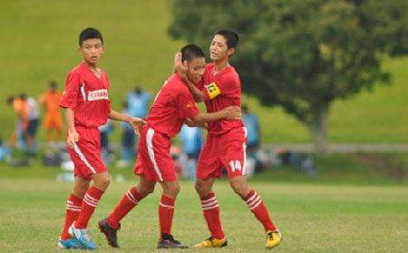 U13 Viettel thi đấu thành công tại giải Jubilo Cup 2011 - 2 U13 Viettel thi đấu thành công tại giải Jubilo Cup 2011 - 2