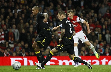“Sao” Hàn lập công, Arsenal vào tứ kết League Cup - 2 “Sao” Hàn lập công, Arsenal vào tứ kết League Cup - 2