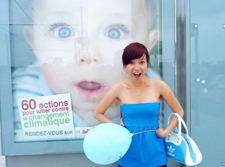 Nữ sinh Việt Nam xinh tươi trên đất Pháp - 2