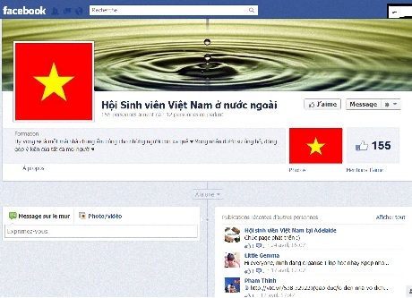 Du học sinh Việt và chiến dịch “nhuộm đỏ” Facebook