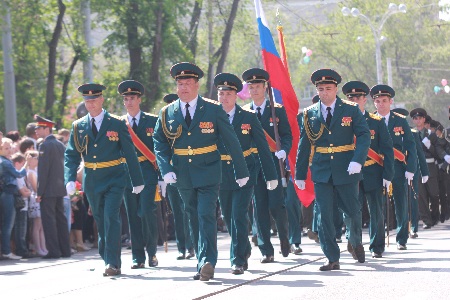 Du học sinh Việt kỷ niệm ngày Chiến thắng 9/5 tại Nga