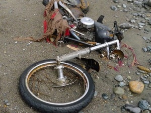 Sóng thần đánh dạt xe Harley từ Nhật tới Canada - 1 Sóng thần đánh dạt xe Harley từ Nhật tới Canada