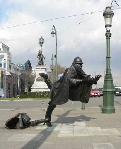 Một công trình điêu khắc của nghệ sĩ Tom Franzen (Bỉ)