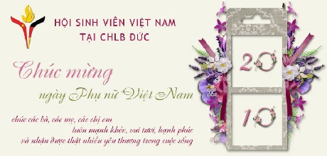 Cùng Du học Dân trí gửi yêu thương 20/10 - 1 Những lời chúc mừng đến từ nước Đức - Ảnh: Hội SVVN tại Đức