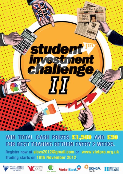 Thử thách đầu tư 2012: Hướng tới cộng đồng sinh viên Việt - 1 Thử thách đầu tư 2012: Hướng tới cộng đồng sinh viên Việt
