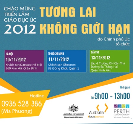 Triển lãm Giáo dục Úc 2012 - Chương trình do Chính phủ Úc tổ chức tại Việt Nam - 2 Triển lãm Giáo dục Úc 2012 - Chương trình do Chính phủ Úc tổ chức tại Việt Nam