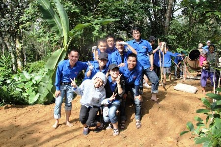 Chàng trai 9X và tình yêu phố Biển - 2 Dù ở Úc hay Việt Nam, Minh Quân luôn tích cực trong các hoạt động xã hội.