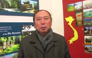 Cục trưởng cục Báo chí, Bộ TT&TT Hoàng Hữu Lượng cũng tham gia dự án Clip chúc Tết của DHS Việt