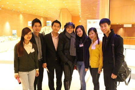 DHS ở Italia cùng Hoa hậu Ngô Mỹ Uyên