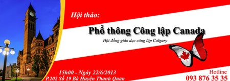 Vào phổ thông công lập Canada khó không? - 2 Hội thảo phổ thông công lập Canada