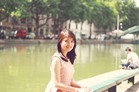 Ngắm nét đẹp dịu dàng của Hoa khôi sinh viên Việt Nam tại Pháp - 5 M.H