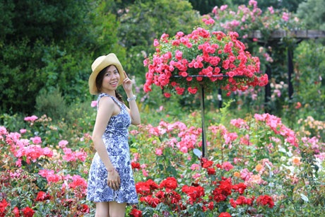 Khoảnh khắc ngọt ngào của đôi tình nhân người Pháp