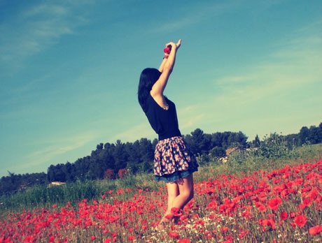 Coquelicots: Modele: Lan Tử Viên, Photographe: Thị Lanh