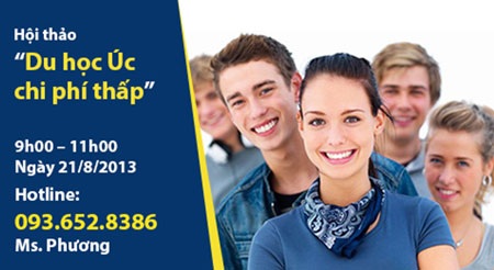 Du học Úc 2013 với chi phí dưới 200 triệu đồng - 4 Cho phép học thạc sỹ không cần chứng chỉ IELTS, có chương trình thạc sỹ bằng kép 2 năm: