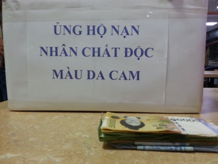 Gửi yêu thương từ xứ sở kim chi - 1 Ủng hộ nạn nhân chất độc da cam – hoạt động ý nghĩa của người Việt trẻ tại Hàn