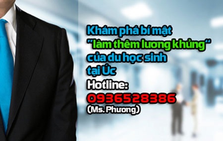 Khám phá bí mật “Làm thêm lương khủng” của DHS Việt tại Úc - 1 Chào mừng