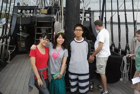 Bạn Phạm Mỹ Linh tham gia học bổng trung học Mỹ năm 2012 – 2013