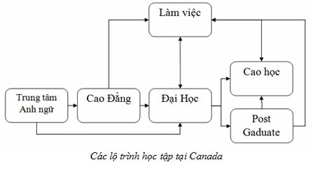 Chọn lộ trình nào du học Canada? - 2 Xin giới thiệu đến bạn đọc 4 lộ trình học cao đẳng, đại học, Post Graduate và Cao học.