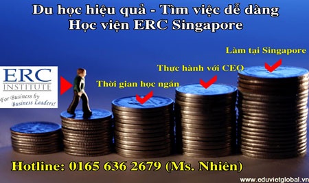 Học bổng hấp dẫn - Việc làm dễ dàng với Học viện ERC - 2 Cơ hội việc làm “trong tầm tay”