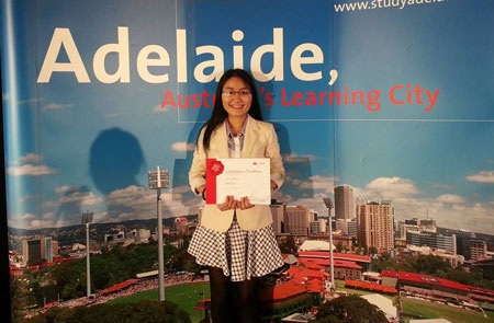 Ba cô gái Việt nức tiếng Adelaide - 2 Thanh Nhã – “Highly Commended”
