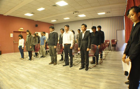 Du học sinh tại Montpellier tưởng niệm Đại tướng Võ Nguyên Giáp - 2 Hội sinh viên Việt
