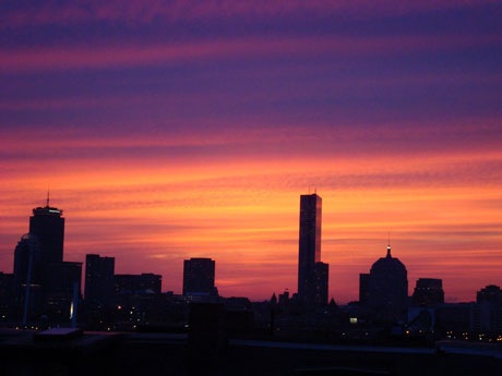 Boston, những ngày ấy… - 5 Chiều hoàng hôn tím ngắt trên thành phố Boston
