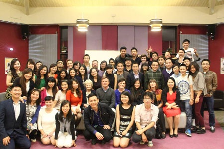 Học bổng 248 triệu tại đại học Northampton, Anh quốc - 3 Sinh viên Northampton tham dự Welcome party 2013