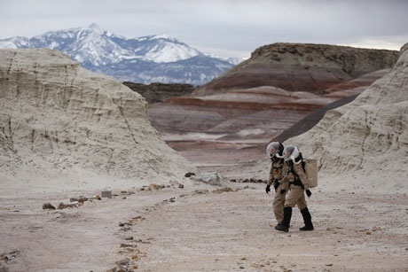 Trạm nghiên cứu sao Hỏa sa mạc nằm trong một khu vực hẻo lánh San Rafael Swell ở phía nam