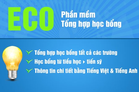 Hơn 600 chương trình học bổng du học Anh - 2 Các bạn dùng các link sau để xem tất cả học bổng du học có trên phần mềm ECO