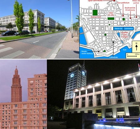Le Havre Miền Tây bắc nước Pháp biển xanh nắng ấm tình người - 3 Một không gian đẹp tuyệt vời, nơi tiếp giao giữa sông nước, trời và biển.