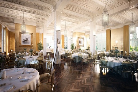 Các phòng lớn của khách sạn sẽ là nơi tổ chức tiệc tùng và đám cưới.